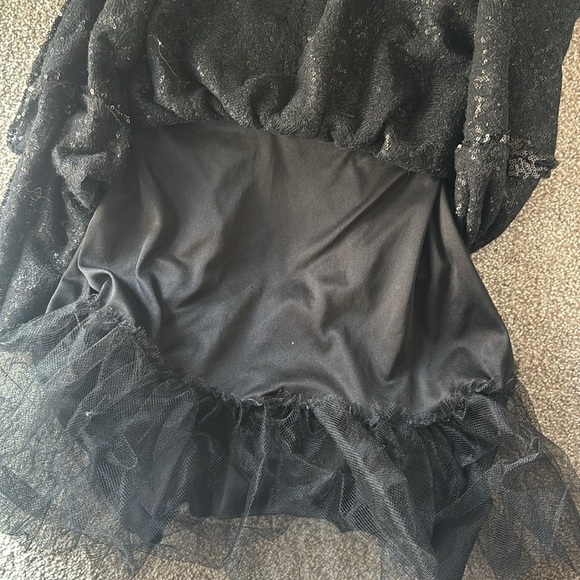 Black Sequin Dress - Picture 3 of 6